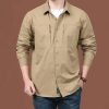 Brown Tactical Zip Tshirt