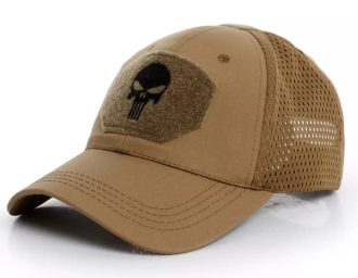 Punisher Cap – Tactical Baseball Hat with Embroidered Skull Logo