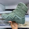 lowa desert tactical boots mens waterproof outdoor climbing hiking shoe high top tactical boots green 1